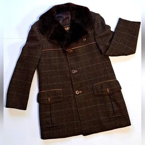 Vintage Cortefiel wool coat size 40